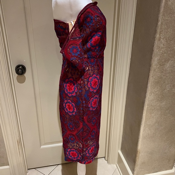 Much more flattering in person and on. Firm fitting shape flattering dress - Picture 9 of 12